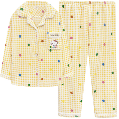 hellokitty珊瑚绒睡衣冬季女