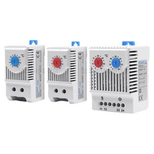 正泰机柜温控开关ntk1温控器温湿度配电柜风扇散热加热控制器装置