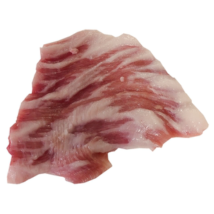 新鲜去皮去肥带少许肥肉的猪劲肉爽肉猪脖子肉如图片