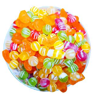 老式水果硬糖怀旧糖果东北光腚糖批发特价大糖球儿时糖果橘子瓣糖