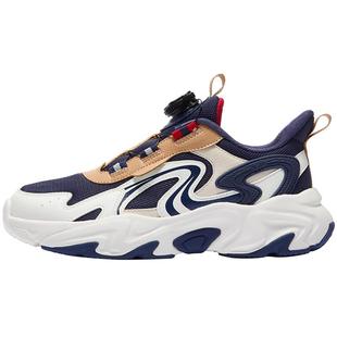 千禧|361度童鞋男童运动鞋儿童休闲鞋2025春季新款大童旋钮扣鞋子