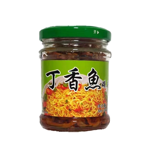 百家味丁香鱼罐头 开盖即食鱼干下饭菜酒店凉菜110g*4瓶 多省包邮