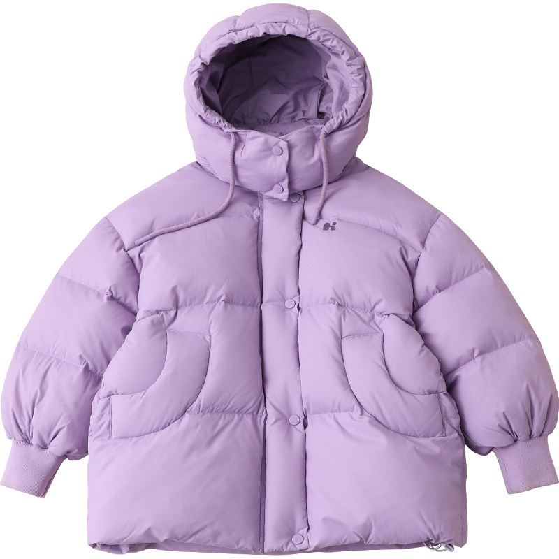 女童羽绒服中长款2025冬季新款儿童羽绒服男童中童90绒外套4263