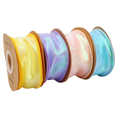 九霞幻彩鱼尾纱丝带手工蝴蝶结