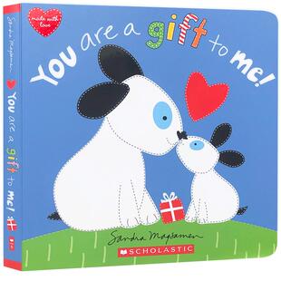 英文原版 亲情温馨绘本 You Are a Gift to Me 你是上天给我的礼物 我永远爱你  韵律韵文绘本  朗朗上口 儿童成长英语启蒙 纸板