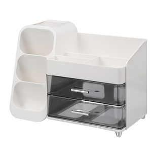 抽屉式药箱透明药物收纳盒家用药品大容量医药箱置物架家庭分装箱