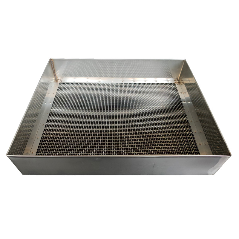 304不锈钢标准分样筛 方形网筛子 面粉筛 沙子筛 煤样实验筛 筛盘