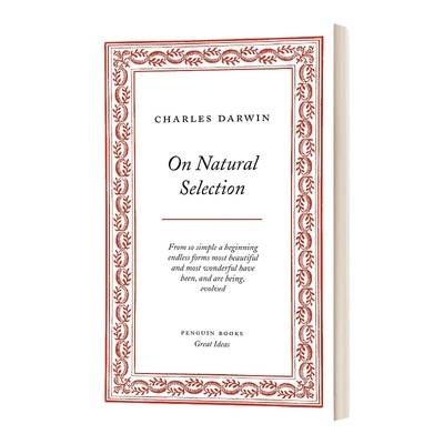 达尔文论自然选择英文原版