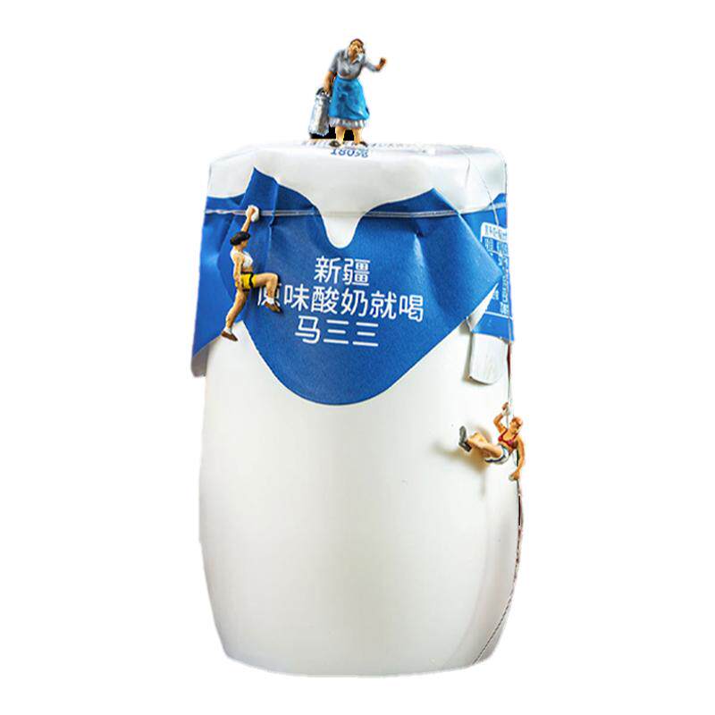 【马三三】新疆直发酸奶180g*11罐