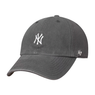 47Brand复古水洗做旧软顶棒球帽可调节小标洋基LA男女mlb鸭舌帽