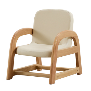 南希实木儿童沙发椅可调节升降宝宝坐椅吃饭阅读学坐椅幼儿园座椅