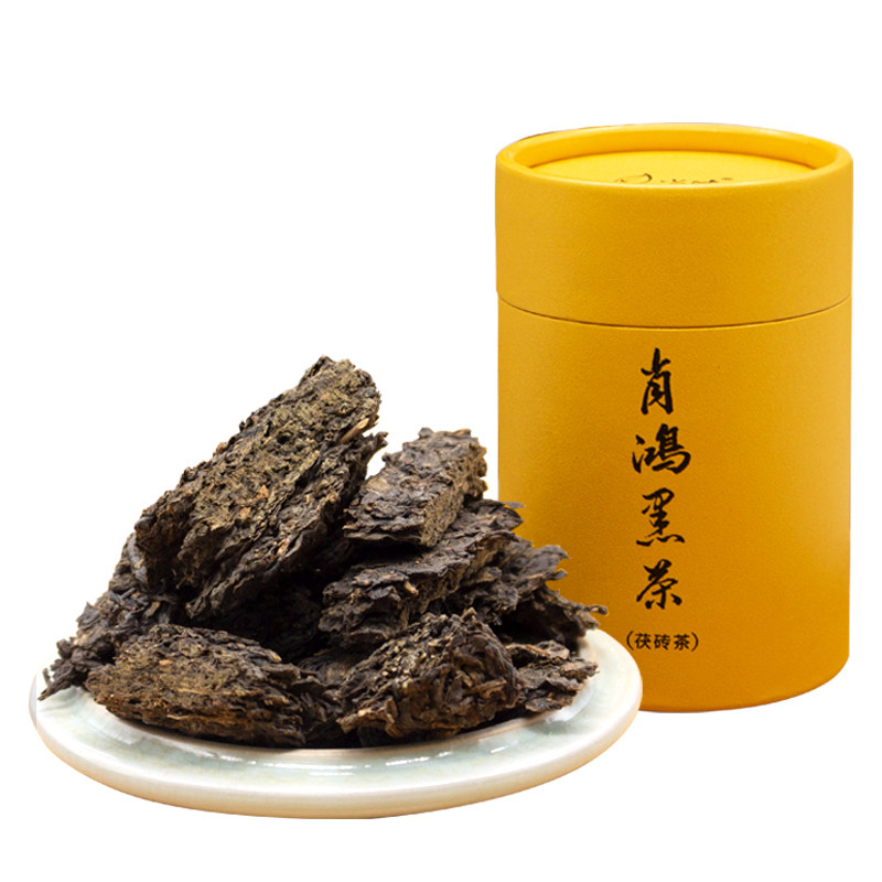 肖鸿黑茶金花茯砖60克/罐一级料