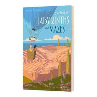 一本关于多样迷宫之书The Book of Labyrinths and Mazes 6岁以上益智玩乐趣味迷宫书 英文原