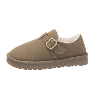 勃肯鞋雪地靴女款冬季女鞋2025新款加绒棉鞋女厚底冬天鞋子面包鞋