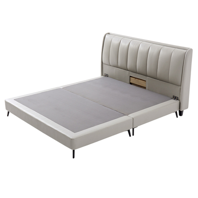 左右真皮床双人床2026新款