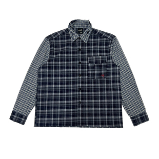 【PacShop】.pac 双色法兰绒崇明土布长袖衬衫TWO-TONE L/S SHIRT