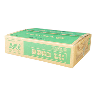 爽亚爽鸭血300g*20盒装整箱包邮商用新鲜纯鸭血煮汤火锅配菜食材