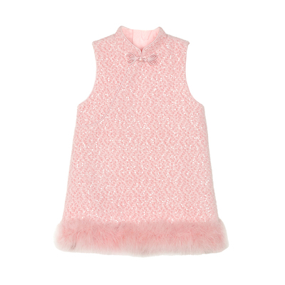 小O宝Okids童装女宝宝套装新中式