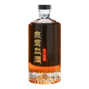 高档玻璃养生酒瓶定制