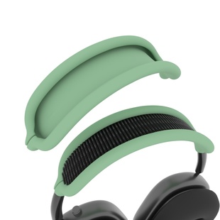 适用于苹果AirPods Max 1/2代通用横头梁架保护套max头戴式蓝牙耳机硅胶保护套软壳适用apple头戴耳机套