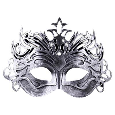 万圣节成人仿古面具化妆舞会面具半脸女面具古罗马斗士皇冠面具