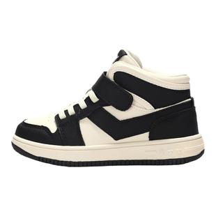 PONY波尼男女中童新款休闲舒适运动板鞋234K1CW52BK