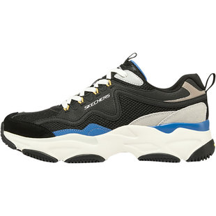 Skechers/斯凯奇正品新款男子复古运动时尚休闲老爹鞋237485-BKW