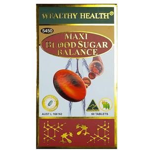 wealthy health澳洲富康血液糖值调节稳定胰岛素血糖平衡片铬元素