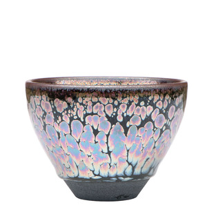 宋风居魏轩天外飞仙建盏茶杯手工原矿铁胎主人杯高端瓷器功夫茶具