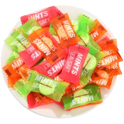 薄荷糖糖维c青柠味前台迎宾陈皮