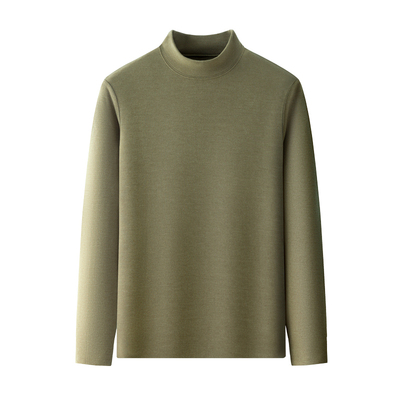 恒源祥男士无缝真德绒双面打底衫