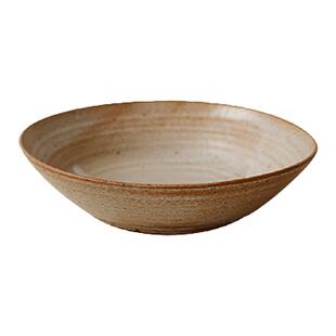 木墨生活×溪边大地系列餐具套装新款餐盘汤饭碗组合手工粗陶瓷器