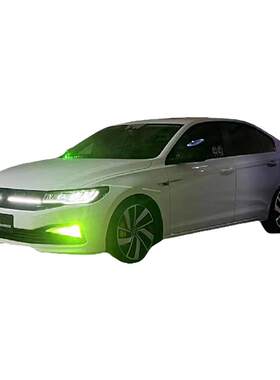 青柠檬雾灯改装LED灯泡黄金光