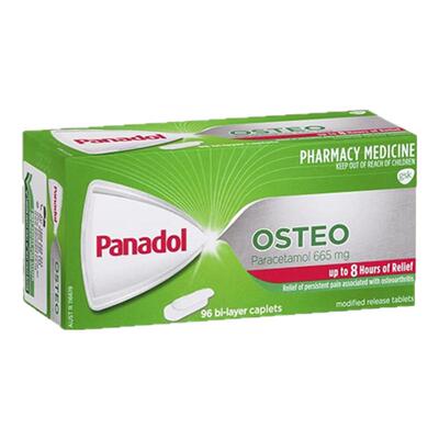 新西兰HC药房96粒澳洲Panadol必理痛骨科风湿关节炎长效止痛片