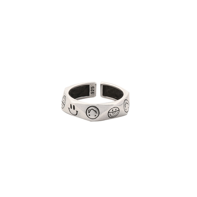 pdstyle日韩个性菱形ins戒指