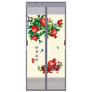 新款全磁条防蚊门帘强吸力隐私防偷窥隔断帘家用卧室高档纱门纱窗