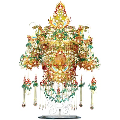 金翅鸟冠金属拼装拼酷金翅鸟冠