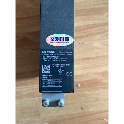 议价6SL31306AE210AB010kw电源适用