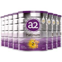 进口a2婴幼儿奶粉2段900g*8罐