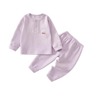 80码婴儿衣服分体套装10月龄宝宝秋装三个月婴幼儿早秋外出服女宝