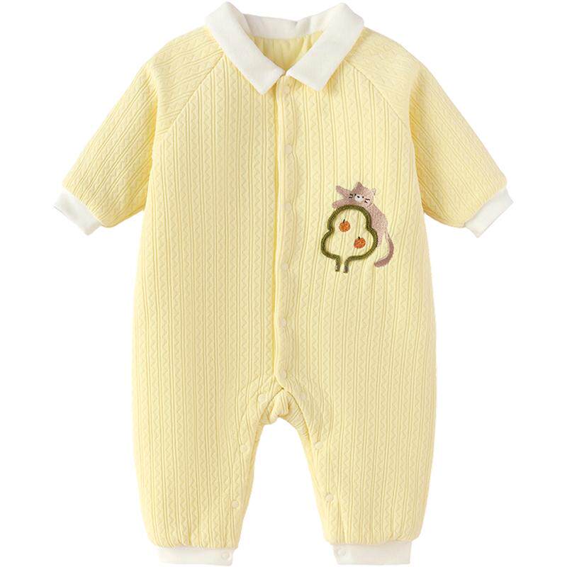 巴拉巴拉宝宝连体衣新生儿衣服冬