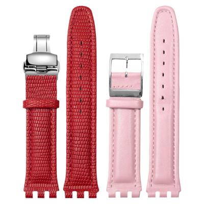 适配斯沃琪系列手表适中真皮表带