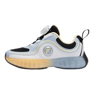 FILA斐乐童鞋儿童BOA闪灯鞋秋冬季新款男女童小童休闲运动跑步鞋