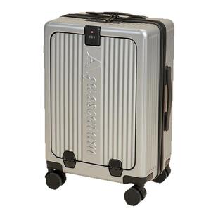 Aquascutum【英国百年品牌】高颜值20寸耐用轻便行李箱旅行拉杆箱