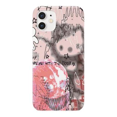 日系插画小众酷黑潮IPhone手机壳