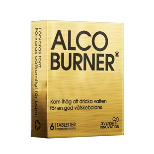 瑞典Alcoburner燃酒灵解酒片解酒药护肝酒前快速醒酒神器益生菌酶
