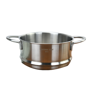 家用不多见双耳迷你304不锈钢蒸笼蒸格蒸架沥水篮可叠加16/18/20