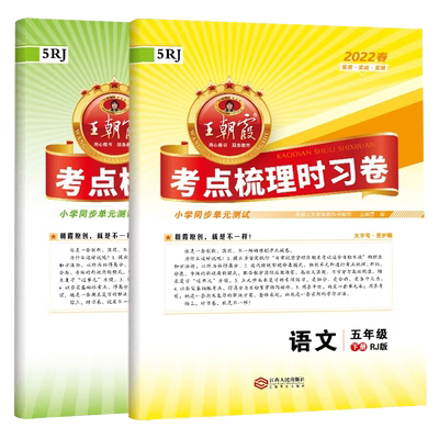 2025春王朝霞考点梳理时习卷