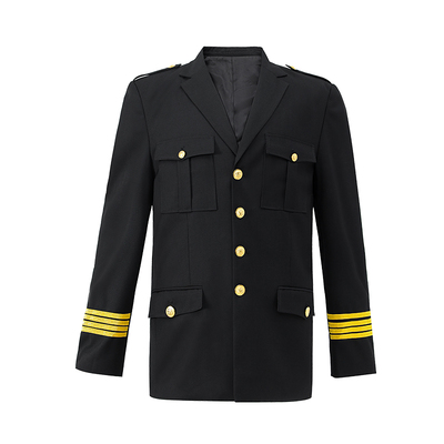 春秋新式保安制服安保物业房产售楼部形象岗礼宾服航空机长工作服