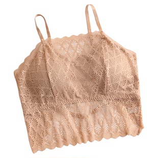 蕾丝抹胸大码细带美背 大码打底内衣夏季背心裹胸性感防走光露背